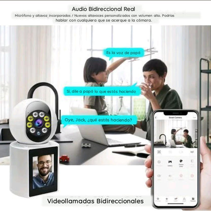 Camara Monitor Familiar Seguridad 360
